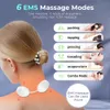 Other Massage Items ANLAN Pendant Neck Massager Portable Neck Massage Tool Shoulder Muscle Body Relax Heating Cervical Pain Relief Health Care Tool 230818