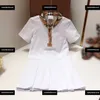 girls dresses Polo shirt design baby skirt Free shipping Designer Dress Size 100-160 CM kids Summer Pleated skirt new product April10