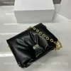 Diseñador de moda para mujer Bolsos de hombro Personalidad Moda Versátil Cuero genuino Cadena exquisita Temperamento Bolsos de mujer de alta calidad