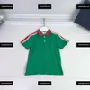 Barnpolo skjorta högkvalitativ barn designer kort ärm baby t-shirt sommarkläder lapel design tees gratis frakt