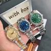 Herr Automation Designer Watch Luxury Watch Date Bara 36/41mm Dial Blue Rostless Steel Band Men's Watch