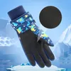 Kinders Fäustlinge hochwertige Kinder Kinder Ski Handschuhe Winter Snowboard Schnee warmes Handschuh Jungen Mädchen wasserdichte Verdickung Keep Finger 230818