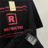 T-shirty męskie dobra jakość 2023SS Vetements Ograniczony moda T Shirt Męs