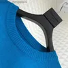 Sweaters de moda de moda, marca de moda masculina roupas europeus colorido colorido de retalhos de vantagem letra de lã de lã pulôver jumpers 2023 Z230819