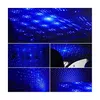 Luci decorative da 100 pacchi Proiezione per auto proiezione Light USB Star Portable Night Regolable Galaxy Atmosfera Atmosfera Atmosfera Interiore Proj DHGAC