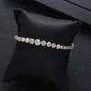 Bangle New Luxury Tennie Cuban Link Bracelets Cubic Zirconia CZ Bohemian Cuff Bracelets For Women Femme Fashion Jewelry S0160 J230819