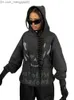 Heren Hoodies Sweatshirts Donkere schedel Gedrukte Hoodie Hoogwaardige trui Nieuwe Y2K Kleding Gothic Oversized Street Clothing Harajuku Anime Hoodie Z230819