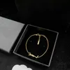 Original Designer Anhänger Halskette Schmuckset Choke Halsketten Golds Armband Elegant 18k Liebesarmband