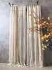 Tapestries Hand-woven Bohemia Macrame Cotton Door Window Curtain Tapestry Wall Hanging Art Wedding Backdrop Decoration