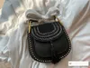 Vintage siodle torba mody kobiety crossbody torba luksusowa torebka zamszowa torebka na ramiona 2023 TOTE