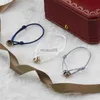 Bracelet nouveau trois anneaux corde Bracelet femmes mode Style réglable bracelet à breloques livraison gratuite J230819