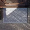 Tapijten plaid geprinte ingang portemat indoor buiten keuken niet-slip gebied vloerkleed stofdichte bord tapijt plaïstische spiraal voetkussen deurmat