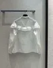 Koszule damskie Designer Luksusowa marka haftowana koszulka designerska designerska koszule jesienne kardigan płaszcz mody długie rękawowe tshirt biała bawełniana kurtka QR2Z