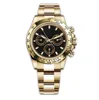 Dla mężczyzn luksusowy pasek zegarek Regulowany moda Luminous na rękę Montre de lukse zegarek Luminous 2813 Ruch Wodoodporny zegarek Sapphire Business Classic Watch