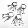 Keychains Lanyards Key Ring Rer Hammerschlüssel Schraubendreher Dad 39S -Werkzeug Wenn Schlüsselkettenzubehör Süße Ketten liefern SMTUY