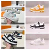 Designer trainer maxi sneaker Casual Shoes men women brand Retro Platform Shoes Vintage Leather Lace up Italy Size US5-11