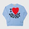 Męskie swetry amerykańskie vintage harajuku list miłosny grafika Męski Winter Sweter Pullover unisex y2k kobiety biały dzianinowy sweter 230815