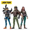 Military Figures JOYTOY 1/18 3.75inches Action Figure 3PCS/SET Awakening Luoning Masan Tiezha Anime Collection Military Model Toy 230818