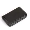 Porte-cartes hommes PU porte-monnaie en cuir portefeuille mâle minimaliste entreprise ID étui boîte mode Mini porte-carte sac à main