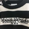 Męskie swetry Osize Margiela Jacquard Hafdery SWEATER MĘŻCZYK