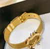 Modestijlarmbanden Dames Bangle polsband manchetketen Designer Letter Sieraden metaal 18K Gold vergulde roestvrijstalen trouwliefhebbers