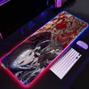 Mouse Pads Wrist Overlord Gaming Mousepad Mouse Pad Anime Mats Keyboard Mat Desk Protector Xxl Carpet Cartoon Large Pads Laptops Cute R230819