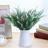 Decorative Flowers 2Pcs Artificial Lavender Flower Lifelike Plastic Fake Faux Plant High Quality For Home Living Room Decor