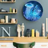 Wanduhrs König der Quallen Marine Biologie Schlafzimmer Uhr Große moderne Küche Esszimmer Runde Wohnzimmer Uhr Home Decor