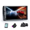 Autoradio 2 Din Hd 7 Touch Sn Stéréo Bluetooth Mains Fm Image Inversée Avec / Sans Caméra 12V 7018B1 Drop Delivery Mobiles M Dhfs2