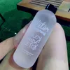 Wasserflaschen 1000 ml tragbare Glasflasche mit Schutzbeutel trinken gesunde Teekannensportreisen