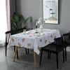 Tafelkleed dieren afdrukken waterdichte tafel table -koffietafels achtergrond doek huisdecor r230819