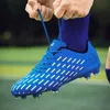 Hommes Chaussures de football Uninsex Football Bottes Adultes Enfants En Plein Air Pelouse Trainning Futsal Chaussures 230814