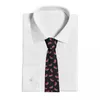 Noeuds papillon hommes cravate classique maigre mignon noir pastèque motif cravates col étroit mince accessoires décontractés cadeau
