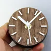 Relógios de parede Relógio de madeira rústico Relógio de madeira silenciosa de madeira vintage para o escritório em casa fazenda na fazenda