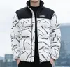 Men's down cotton jackets outdoor sports Outerwear brand men's Parkas high-quality designer waterproof cotton jacket printed winter essential coat