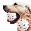 Dog Toys Chews Pet Toy Ball Light Chew Rubber Balls Tooth Cleaning Bite Resistant Interactive Throwing Molar High Elastic Accessories 230818