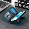 Magnetische multifunktionale Folio-Vogue-Telefonhülle für iPhone 15 14 13 12 Pro Max Samsung Galaxy S22 S23 Ultra S23FE A14 5G 10 KARTE Slots Leder Brieftet Kickstand Shell Shell