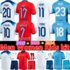 NOWOŚĆ 23 24 24 Anglii Toone Soccer Jerseys Daly Sterling Rashford Hemp Walsh Grealish World Cup Home Away Mężczyzn Kit Kit Kit Angleterre National Drużyna piłkarska