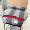 23SS Designer Scarves Orijinal Kontrol Klasikleri Erkek Kadın Kadın Kadınlar ve Erkekler İçin Kaşmir Eşarp Uzun Sargılar Boyut