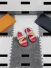 chaussures pour enfants rafraîchissantes designer Sandales pour enfants produits d'été de haute qualité impression de lettres Pantoufles Boîte Emballage Enfants Taille 26-35