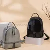 Backpack de designer Mochila Estilo de alta qualidade feminino de cera de petróleo Backpack Travel Fashion Fashion Casual Leather Girls 'School Backpackstylishhandbagsstore