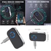 Bluetooth Car Kit J22 приемник Aux Wireless 5.0 Portable O 3,5 мм с мобильными для доставки микрофона Мотоциклы электронные DHCD1