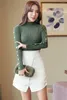 Women's Sweaters Sueter Mujer Invierno 2023 Outono Inverno Feminino Knit Sweater Women Blusas De Feminina Turtleneck 5051 50