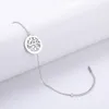 Link braccialetti Vassage Circle di moda scheletro Scheletro Bracciale in acciaio inossidabile Accessori per catene maschili regali all'ingrosso