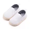 First Walkers Born Baby Crib Shoes For Boy Soft Sole Casual Canvas Infant Toddler