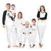 Kleidungssets Familienpassende Kinder Jungen Mädchen Baby Mama Papa Weihnachten Pyjama Pyjama Kinder