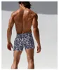 Underpants! Brand Austinbem Boxers серия модных длинных основных хлопковых смеси Perfect Blend Male Print Print