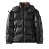 23FW Mens Fluffy Coat Womens jukets الشتاء دافئ الضوء هوديي ملون أسفل السترات السوداء سترة سود