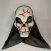 Máscaras de festa de um tamanho atraente de Halloween Cosplay Scary Skull Masque Ambiental Adicionar Atmosfera para 230818