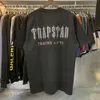 Trapstar Erkek Tişörtler Tasarımcıları Erkek Kadın Tişörtleri Moda Sokak Gelgit Mektubu Baskı Pamuk Gömlek Polo Spor Trapstar Tees Kızılötesi